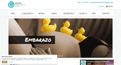 Desktop Screenshot of matronasgalegas.org